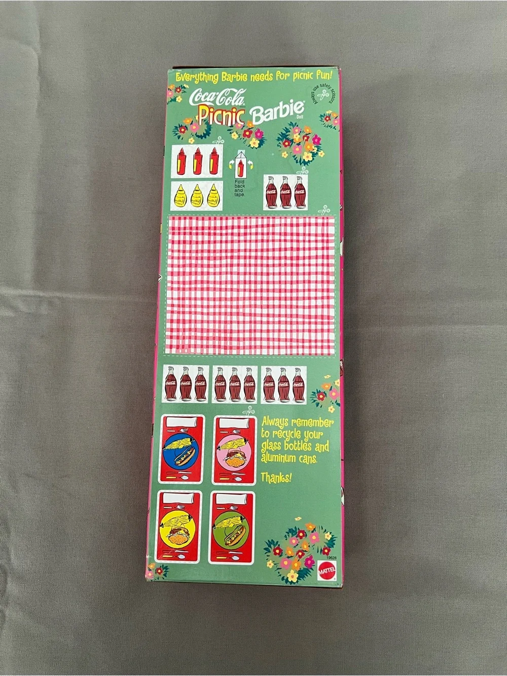 Barbie Coca-Cola Picnic 1997 & Coca-Cola Splash Set 1999 Dolls in Original Boxes